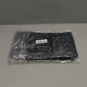 Homaxy 100% Cotton Terry Kitchen Dish Cloths, Ultra Soft and Absorbent Dish Towels for Kitchen, Suitable for Drying and Washing Dishes, 8 Pack, 12 x 12 Inches, Black