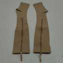 Lemon Hero Zipper Compression Socks 15-20 mmHg Open Toe, Medical Zip Up Compression Stockings for Women and Men - Improves Blood Circulation, Relieves Pain & Swelling (Medium, Beige)