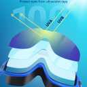 Freela 2 Pack Swim Goggles for Adult Men Women,180Wide Vision Anti-fog UV Protection No Leak Clear Swimming Goggles
