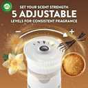 Air Wick Plug In Scented Oil Refill, Infused with Essential Oils, Plug In Air Fresheners for Home, Brown Sugar & Vanilla, 6 ct