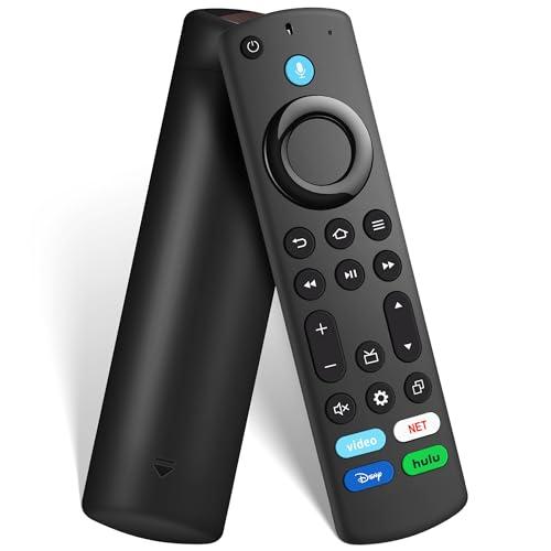 Replacement Remote for All FireSeries,Remote for TV Stick (HD, 4K, 4K Max, Lite),TV Cube,Remote for 3rd Gen,Omni,QLED Series Fire Smart TVs with Voice