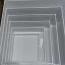 4201-2430 - Capacity : 3 L (0.8 gal.) - LaboPlast Laboratory Trays, Burkle - Each