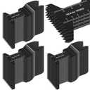 FORCA Universal Oscillating Saw Blades, 78pcs Multi Tool Kit with Japanese Tooth for Deeper Cutting, High Efficient Multitool Fit 95% Tools for Wood