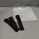 Mattress Vacuum Bag for Moving, Vacuum Seal Mattress Bag for Memory Foam or Inner Spring Mattresses, Compression and Storage for Returns, Leakproof Valve and Double Zip Seal (Queen/Full/Full-XL) (Clear)