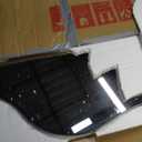 48x27 Black Irregular Mirror, Matte Asymmetrical Bathroom Mirror
