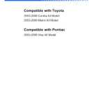 Anpulsero Front Brake Kit Compatible with 03-08 Toyota/Corolla/Matrix/Pontiac Vibe Drilled & Slotted Disc Brakes Rotors and Ceramic Brake Pads - 275mm(10.8in) - Anti-Rust Geomet Coated