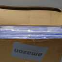 Fboxac Cube Storage Bins 13×13 Linen Foldable Box with Handles, Collapsible Organization Basket Set of 4 Large Capacity Drawer for Closet Shelf Cabinet Bookcase Bedroom, Navy Blue