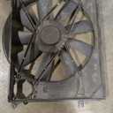 TRQ Radiator Cooling Fan Assembly Compatible with 2000-2001 Mercedes-Benz CL500 2001 CL55 AMG S430 S500 S55 AMG MB3115113