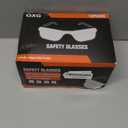 OXG 12 Pack Anti Fog Safety Glasses for Men, ANSI Z87.1 Safety Goggles Impact Scratch Resistant Eye Protection for Work (Clear)