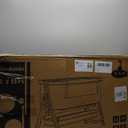 OHFLY Baby Bassinet, Bedside Bassinet for Baby, 4 in 1 Bassinet Bedside Sleeper with Locked Wheels, Mosquito Net, Adjustable Easy Folding Portable Crib for Infant Newborn, Grey