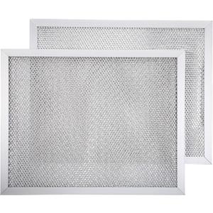 Jovitec 2 Packs Aluminum Range Hood Grease Filter Vent Filter Compatible with Broan Kenmore, F40000, 41000, 42000-K, Nutone RL6100F-R, SL6200-H, RL6300-H, RL6100-H, 8-3/4 x 10-1/2 x 3/32 Inch