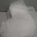 Ursumy Wedding 2T Veil Long Cathedral Veil Soft Tulle Bridal Veils with Comb (White)