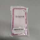 Rectangle Edge Magnetic Clear Case for iPhone 15 Pro Max, Compatible with MagSafe, Full Camera Protection & Reinforced Corners, Thin Slim Shockproof TPU Phone Cover for Women Girls, Pink