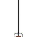 12 Inch Blue Pendant Lights Hammered Matte Pendant Lights for Kitchen Island Industrial Farmhouse Adjustable Height Dome Hanging Light Fixtures for Barn, Dining Room 1 Pack