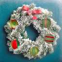 SY Super Bang Red Green Christmas Ball Ornaments, 15PCS Shatterproof Velvet Ornaments Set for Christmas Tree Hanging Decorations, for Holiday Party Xmas Decor - 80MM/3.14".