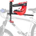 Adjustable Kids Bike Seat for 1-3 Years Old Kids Bike Seat with Handlebar Fits All Adult Mountain Bike
