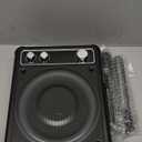 Karaoke Machine, Portable Bluetooth Karaoke Speaker with 2 Wireless Microphones, PA System for Adults Kids with LED Lights & Echo Adjustment, Supports TWS/TF/USB/AUX for Home Party (T03-2 MICS)