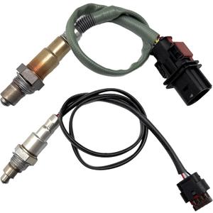 2PCS Upstream & Downstream Oxygen Sensor (234-5173 + 234-8039) for 2015-2020 Ford Edge/Fusion/Escape/Explorer/Focus, 2016-2020 Lincoln MKC/MKT/MKZ– 2.0L/2.3L L4 Turbo