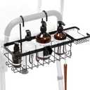 TYYIHUA Hanging Shower Caddy for Shower Chair with Hooks, Soap Tray and Shower Rack, Bathroom Showers Organizer Basket for Elderly, Pregnant, Patient, Handicap Accessories for Daily Living