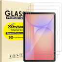 3-Pack, Screen Protector for Samsung Galaxy Tab S10 Lite/ S10 FE/ S9 FE 10.9 inch Bubble Free Tempered Glass Film Easy Installation (Transparent)
