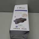 Cervical Neck Pillow for Pain Relief Sleeping, Contour Memory Foam Pillows, Ergonomic Side Sleeper Pillows for Adults, Cooling Orthopedic Neck Support Pillow for Back Stomach Sleepers (Queen Size-24.8''Lx14.96''Wx5.78''H, Dark Grey&grey)