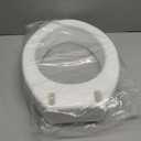 Carex Toilet Seat Riser, Elongated Raised Toilet Seat Adds 3.5 inches to Toilet Height, for Assistance Bending or Sitting, 300 Pound Weight Capacity Toilet Riser