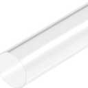 MECCANIXITY Acrylic Pipe Clear Rigid Round Tube 66mm(2 5/8") ID 70mm(2 3/4") OD 18" for Lamps and Lanterns, Water Cooling System