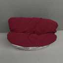 Joccun Christmas Stretch Loveseat Couch Cover Slipcover, 1-Piece Sofa Cover for 2 Cushion Couch Spandex Jacquard Washable Furniture Protector Cover for Living Room,Kids,PetsLoveseat,Burgundy (Medium55"-78"))