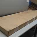 Ironing Board 48x15, Wide Heavy Duty Full Size Iron Board with Retractable Iron Rest, BlissBoard Sturdy Frame with Ultra Thick Padding, Heat-Resistant Cover, Height-Adjustable (Black)