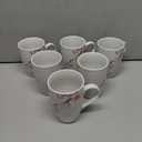 VEWEET Large Coffee Mugs Set of 6, 16 OZ Coffee Cups Set with Handle, Floral Mug Sets Ceramic Cup Set for Kitchen, Microwave& Dishwasher Safe, Series ANNIE