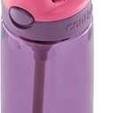 Contigo Aubrey Kids 20oz Cleanable Water Bottle with Silicone Straw, Spill-Proof Lid, Eggplant - Dishwasher Safe and Ideal for Everyday Use (20oz (Pack of 1))