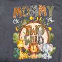 Mommy of The Two Wild Animal Safari 2Nd Birthday Party T-Shirt Small