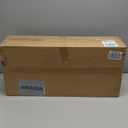 60 Inch White Ceiling Fan No Light, Wood Indoor Outdoor Ceiling Fans for Patios Living Room Bedroom Gazebo, Big 3 Blade Propeller Wet Rated Ceiling Fans for Sloped Angled Ceiling