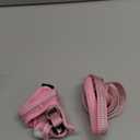 BOOMIBOO Dog Harness with Leash Set, No Pull Adjustable Reflective Step-in Puppy Pet Vest Harnesses for Dogs and Cats,Pink XXS (XXS (Chest:10"-12"))