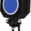 Professional Microphone Isolation Shield with Pop Filter,Reflection Filter for Recording Studios, Sound-absorbing Foam for Noise and Reflection Reduction for Recording,Singing,Podcasts,live stream