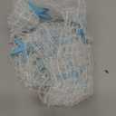 10 Feet Christmas Coastal Garland Ocean Beach Nautical Starfish Themed Fishnet Hanging Ornaments Decoration for Christmas Tree, Mantel, Curtains