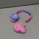 Peppa Pig - Kids Bluetooth Headphones, Wireless & Wired Over-Ear Headphones with Safe Volume, Adjustable Headband, Rechargeable Battery & Stereo Sound Perfect for School, Home, & Travel