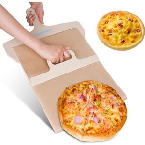 Sliding Pizza Peel - Non-Stick Pizza Slider Paddle, Peel Sliding Pizza Peel for Easy Pizza Transfer, Pizza Slide Spatula for Baking (23" x 13.7")