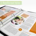 Office Werks 100 Clear Sheet Protectors, 8.5x11 Inch for 3 Ring Binder, Plastic Sheet Sleeves, Top Loading Paper Protector with Reinforced Holes, Archival Safe for Documents and Photos