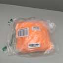 Table Covers for 6 Foot Tables, Orange Washable and Wrinkle Resistant Stretch Tablecloths Rectangle 6ft for Events, Wedding, Banquets, Parties (72" x 30" (Rectangular))