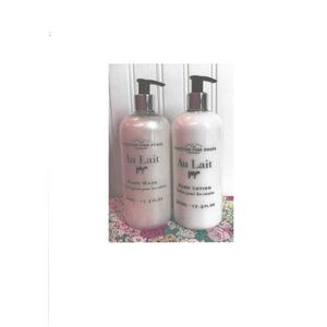 The Scottish Fine Soaps Au Lait Hand wash 17.5 Fl oz and Au Lait Hand Lotion