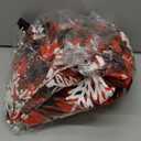 Preboun 6 Pcs Christmas Chair Covers Stretch Printed Chair Back Protectors Covers Dining Slipcovers Spandex Slipcovers with Snowflake Removable Washable Xmas Seat Protector for Christmas