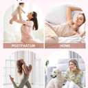Sunm Boutique Combed Cotton Underwear for Women, Full Coverage High Waisted Women's Briefs, Soft Breathable Ladies Panties (L)
