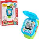 CoComelon JJs Learning Smart Watch Toy for Kids with 3 Education-Based Games, Alarm Clock, and Stop Watch, Kids Toys for Ages 3 Up by Just Play (Small)