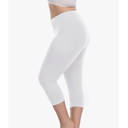 Extra Soft Capri Leggings with High Wast - 20 Colors - Plus (Plus Size (XL - 3XL), White)