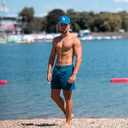 Men's Swim Trunks 5 Inch Compression Liner Beach Swim Shorts Bathing Suit Quick Dry 4-Way Stretch Pockets S