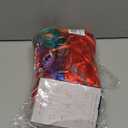 Rainbow Wig with 2 Curly Ponytails Long Curly Cosplay Wig Detachable Pigtails Wigs for Women Halloween Costume Party