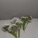 Ysleen 100 Pieces Artificial Flowers Plastic Baby Breath Flowers Faux Gypsophila DIY Floral Bouquets Arrangement Baby Breath Wedding Party Decoration for Party Home Office Garden Decor (White)