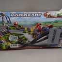 Hot Wheels Mario Kart Circuit Track Set & 2 Toy Vehicles, Racing Playset Includes Booster, Plus Mario & Yoshi Karts 