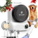 ELS PET Dog Grooming Vacuum & Dryer Kit, 15000Pa Pet Vacuum for Shedding, 2.5L Dust Cup for Dog Grooming Kit, 3 Suction Modes for Dogs and Cats